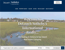 Tablet Screenshot of deloachsir.com